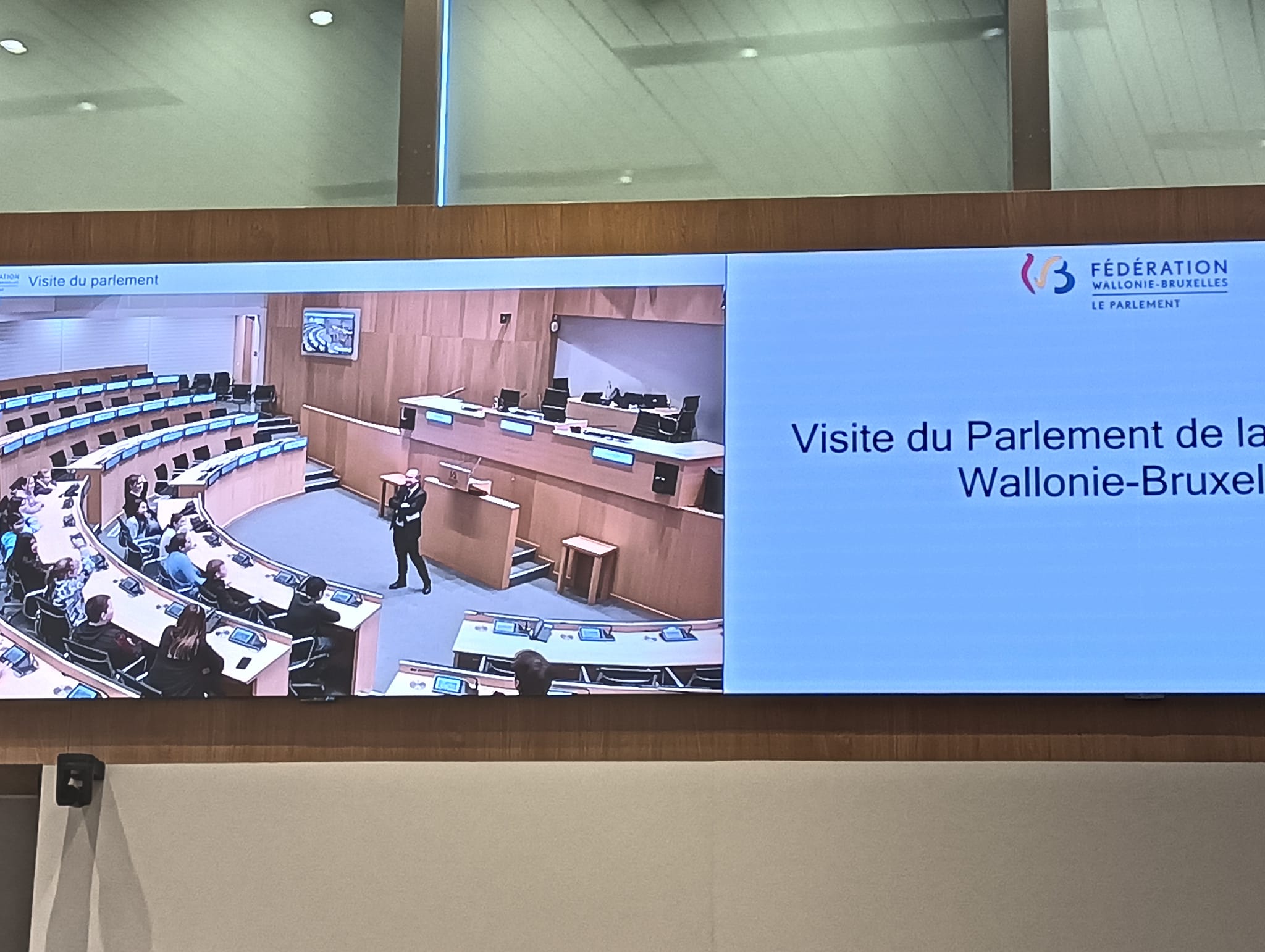 Visite du parlement