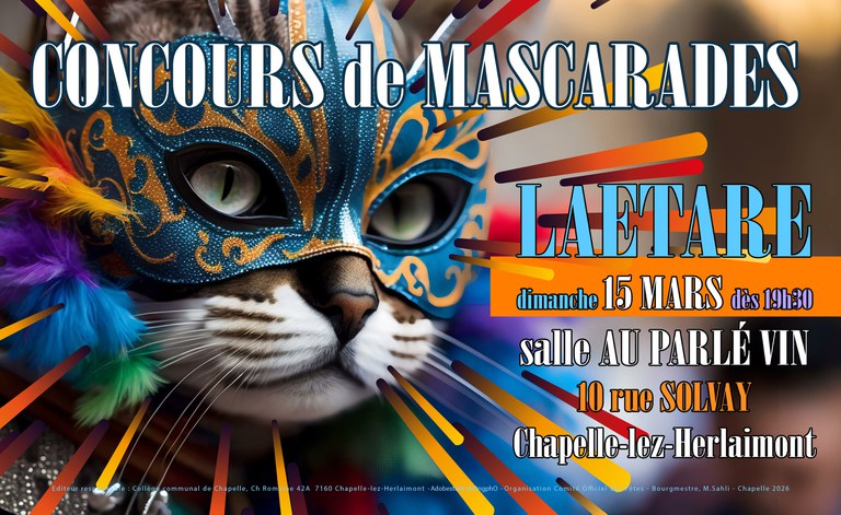 Concours de mascarades 2026